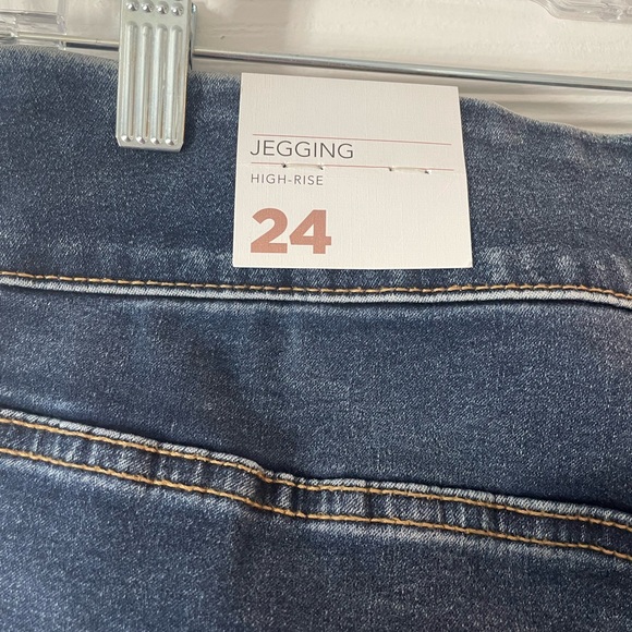 Lane Bryant Denim Jeggings- Size 24 - Picture 5 of 8